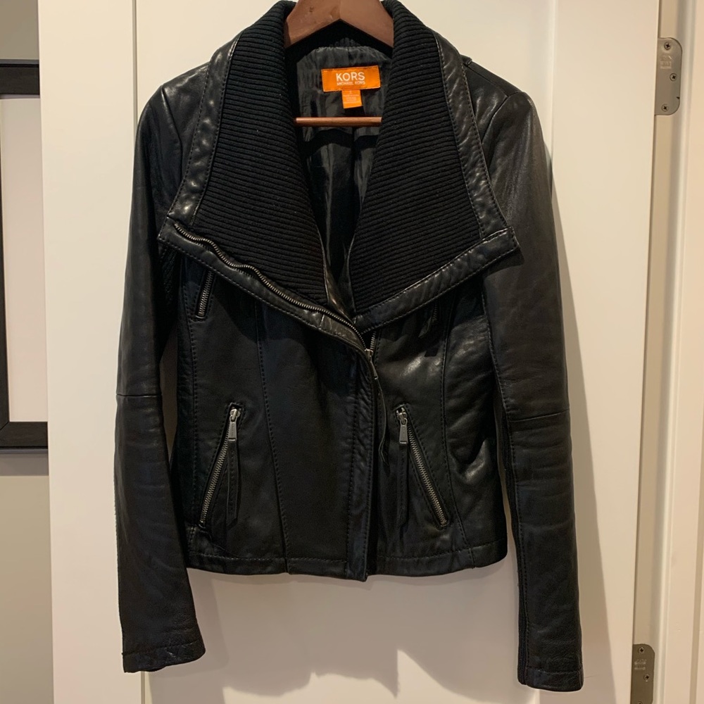 Michael Kors Leather Jacket